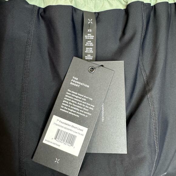 Ten Thousand Foundation Short Seaspry Liner 7" Men's XS New - Picture 8 of 10